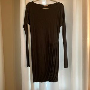 Cute long sleeve Rebecca Taylor dress with cute waist detail
